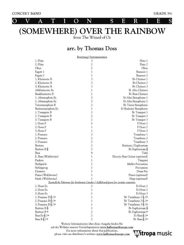 (Somewhere) Over the Rainbow
