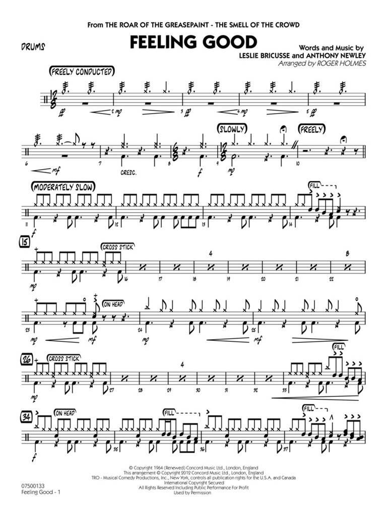 Feeling Good (Vocal Solo/Jazz Ens)