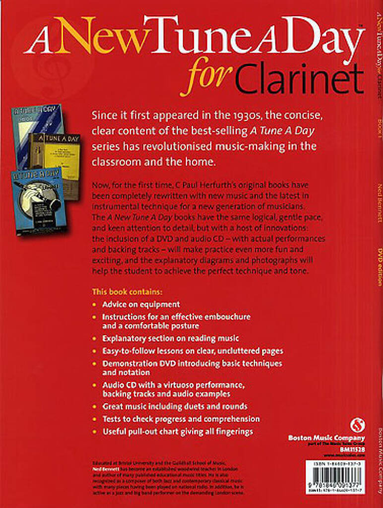 A New Tune A Day: Clarinet - Book 1