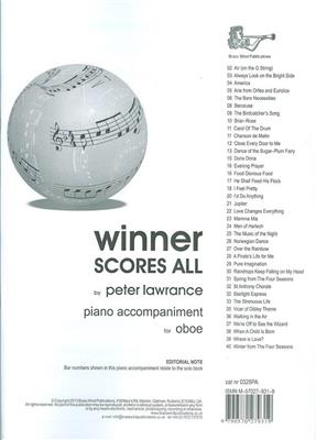 Winner Scores All For Oboe - Piano Accompaniment